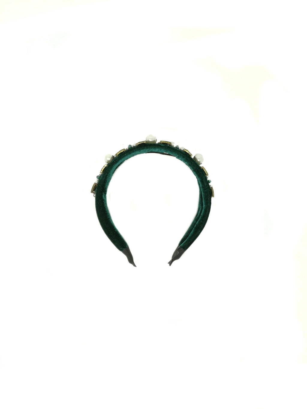 Tigeen 12 Cerchietti Larghi In Velluto Con Nodo E Perla – Fascia Per Capelli Elastici Per Donne E Ragazze (12 Colori Assortiti) - 4