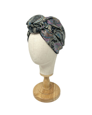 Silk paisley vintage "Rachel" turban