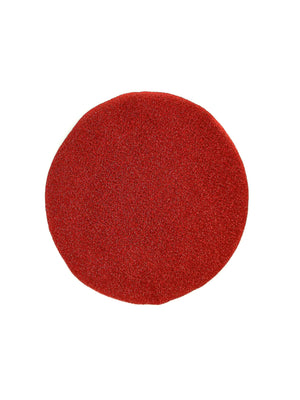 Red lurex beret