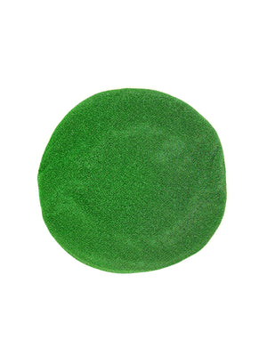 Basco in lurex verde smeraldo