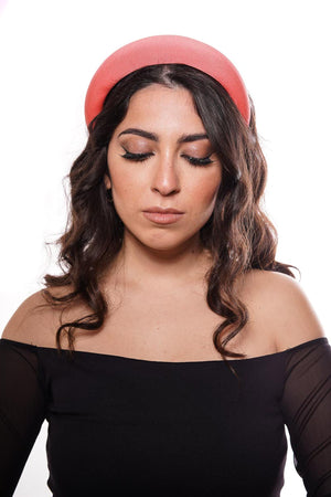 Coral jersey padded hairband
