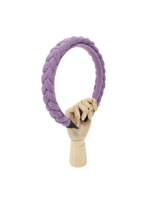 Lilac wool "mini Frida" hairband