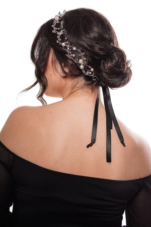 Alice Ps3 Fascia Per Capelli Con Strass E Cristalli - Multicolore - Per Feste, Matrimoni E Occasioni Speciali Cerchietto Capelli Donna Elegante Alice Ps3 Fascia Per Capelli Con Strass E Cristalli - Multicolore - Per Feste, Matrimoni E Occasioni Speciali Cerchietto Capelli Donna Elegante