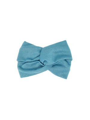 Light blue wool headband