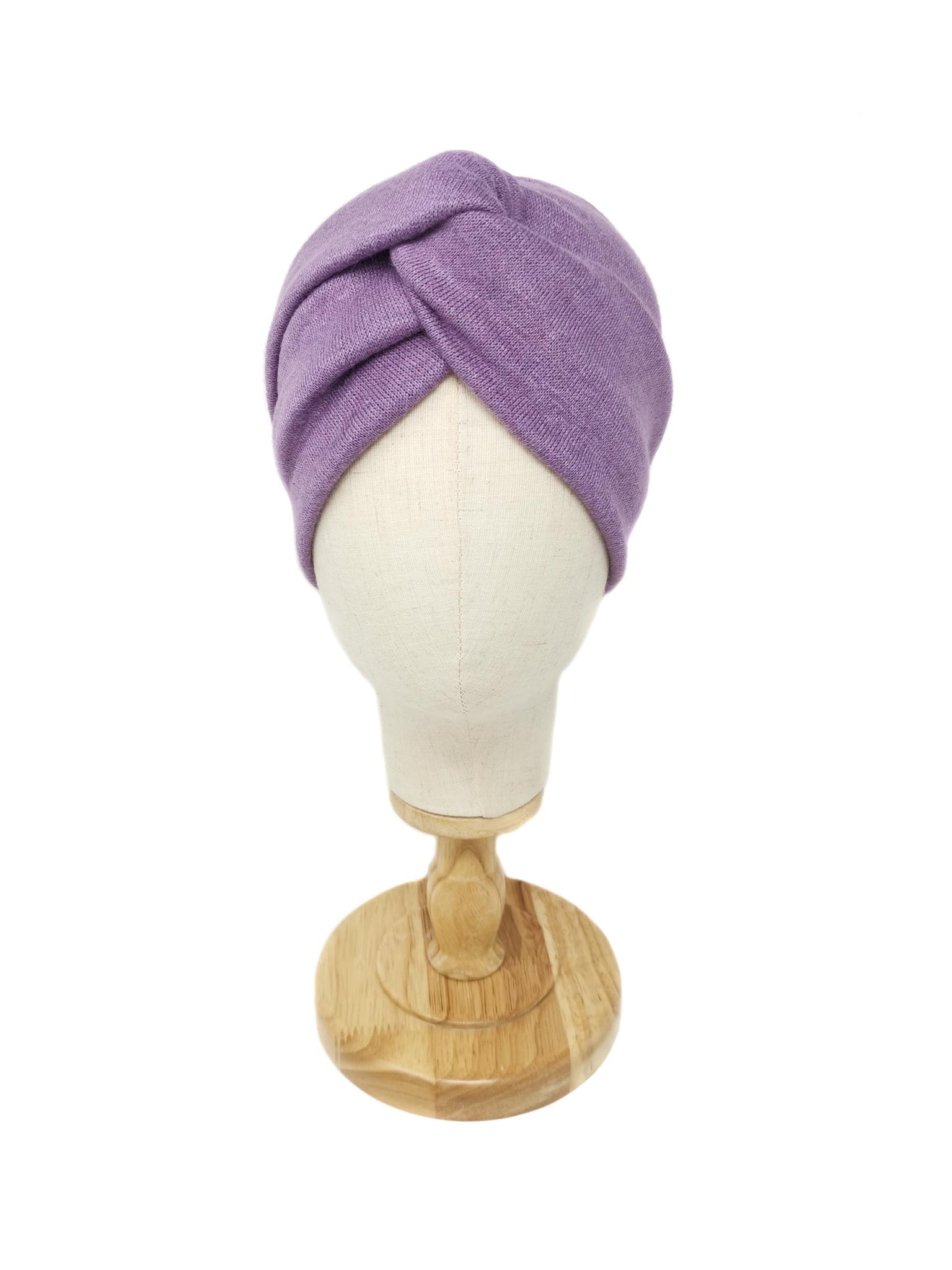 Lilac wool headband