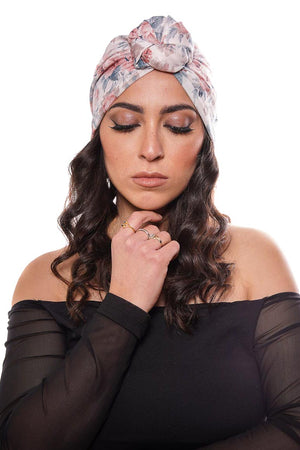 turbante donna per capelli cucito a mano in edizione limitata
